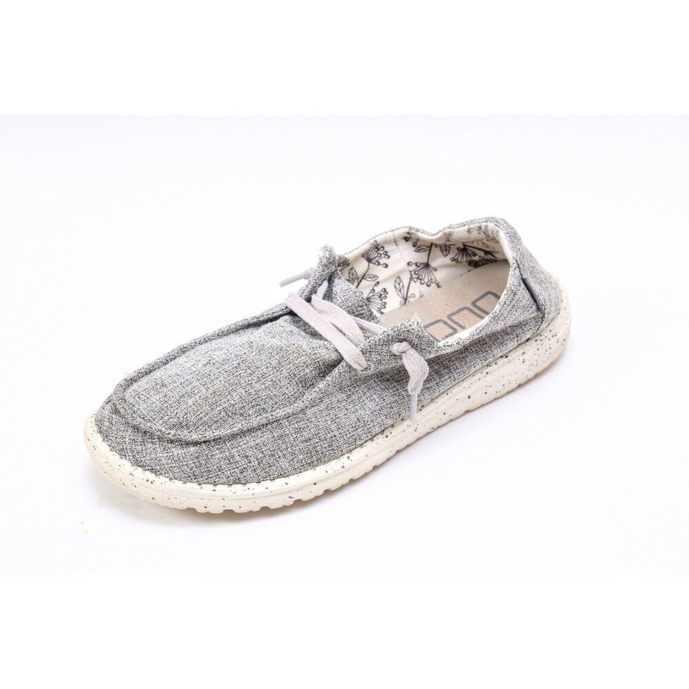 Hey Dude Wendy Linen Shoes Sneakers Women's Walking Comfort Sz 9 Eur 40